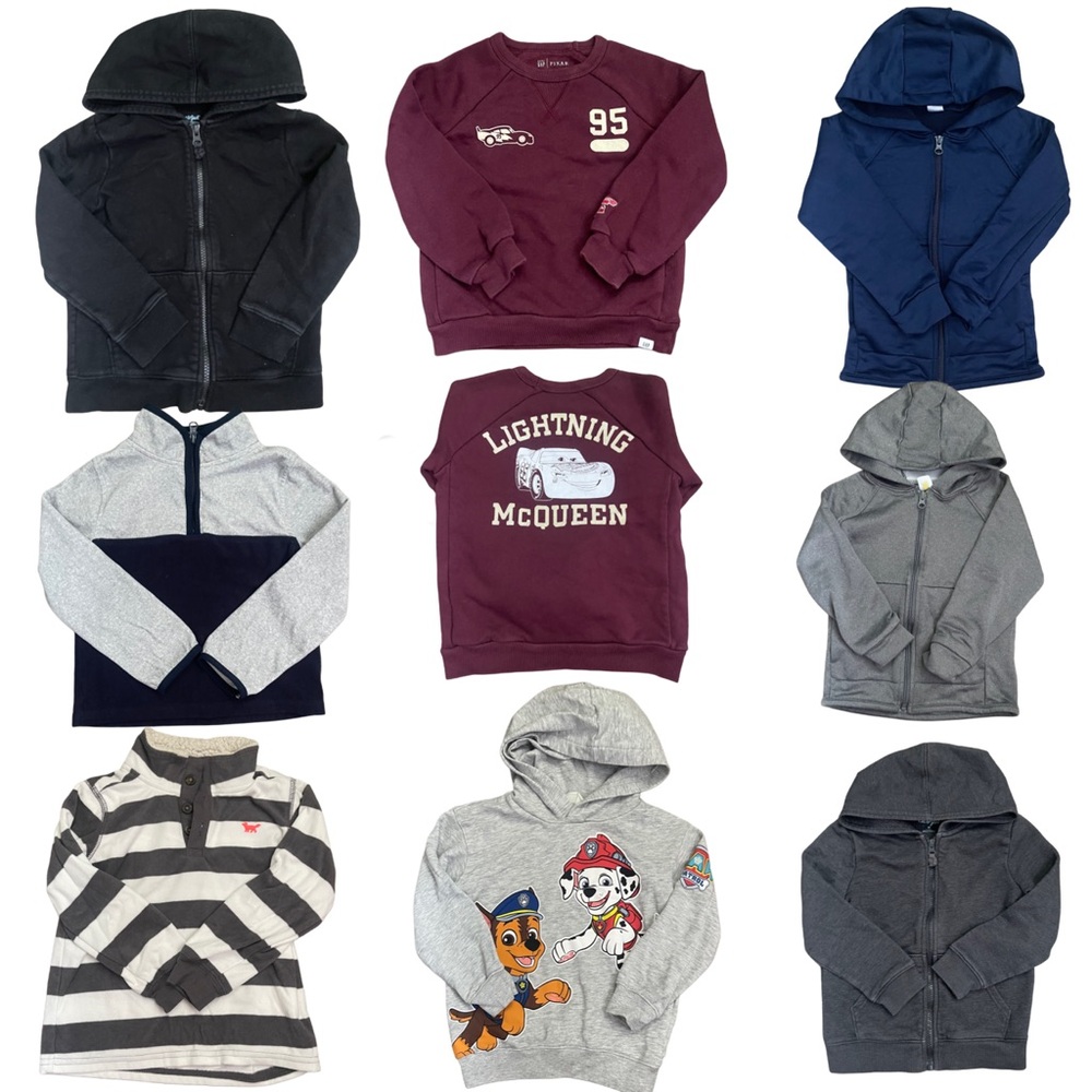 8 Hoodies/Zipuos/Crewnecks